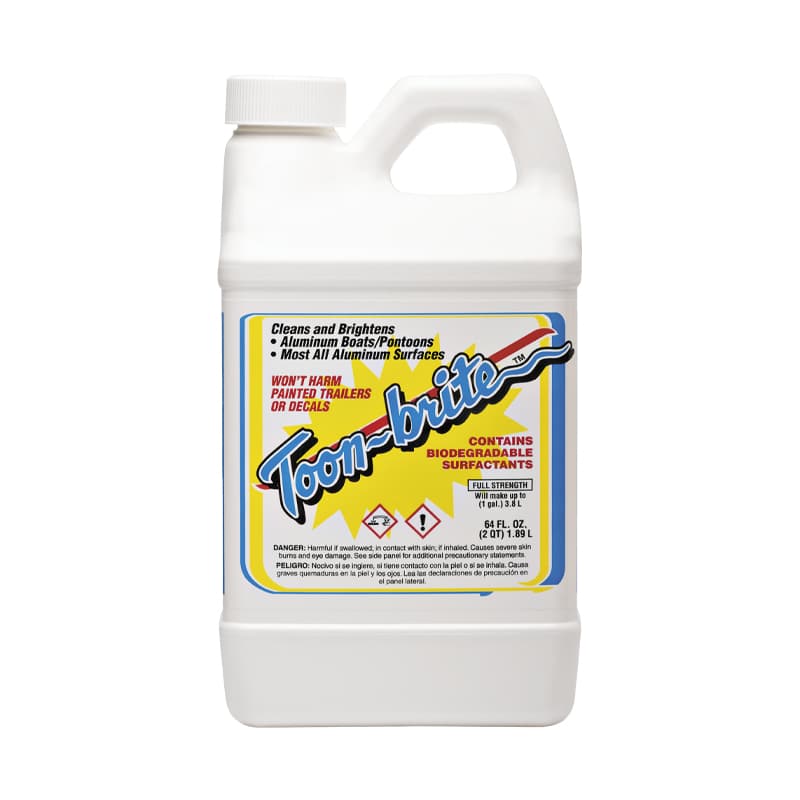 Pontoon and Aluminum Boat Cleaner (1/2 Gallon, Sold in Case of 8 Only)