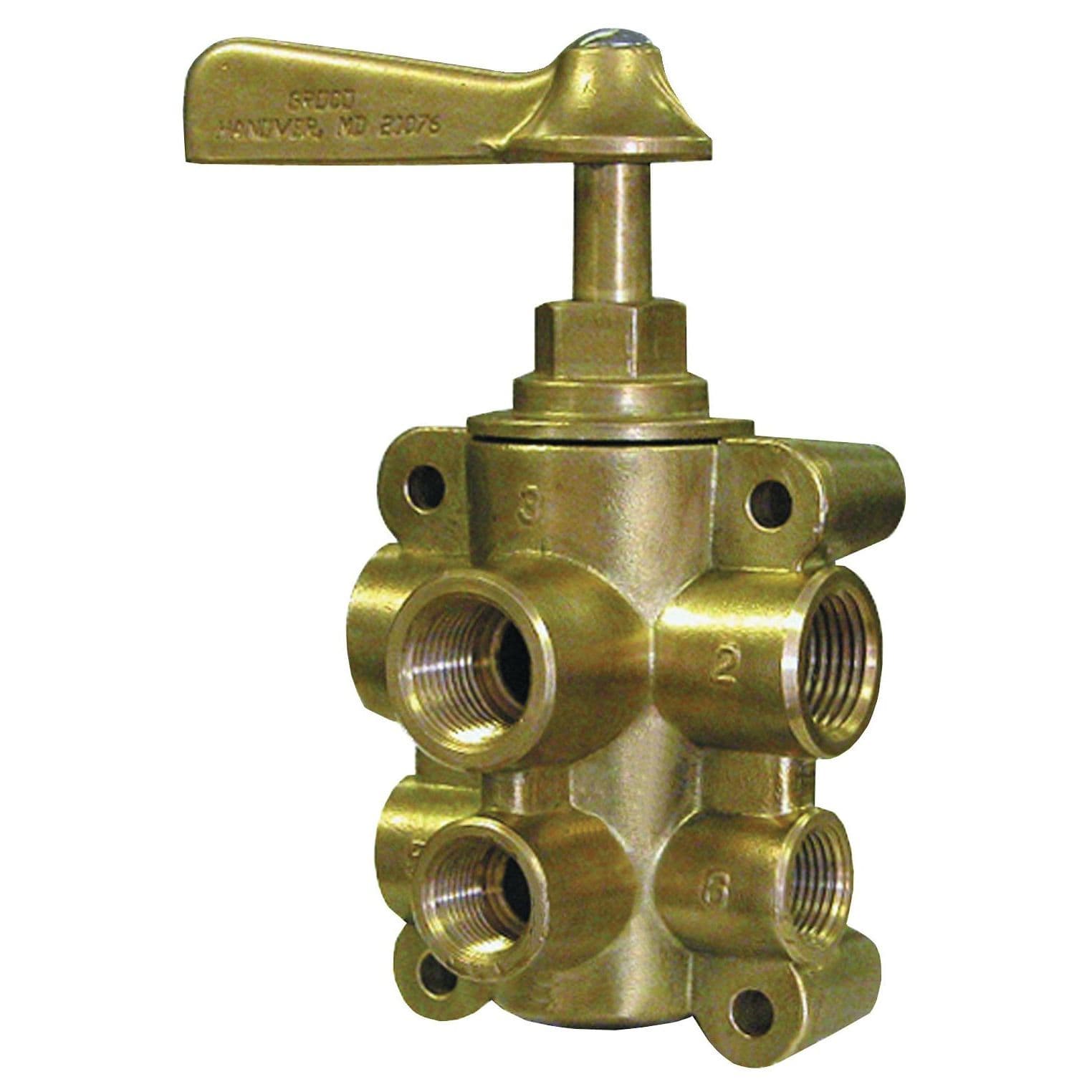 FV Series Six-Port Fuel Valves (1/2” NPT, 3/8” NPT)