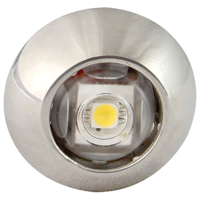 Exuma - L.E.D. Courtesy Light (Blue, Polished Stainless Steel Housing)