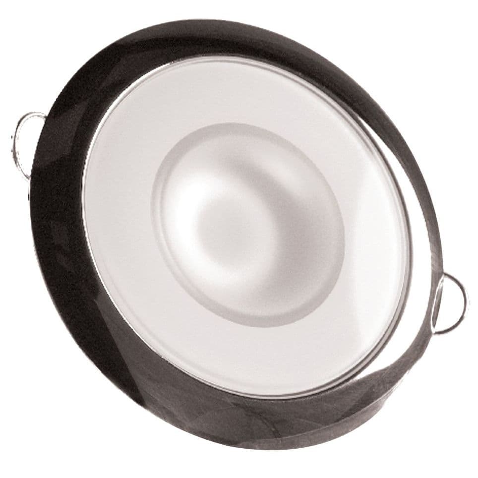 Mirage Flush Mount L.E.D. Down Light - High CRI Warm White Dimming (Polished Stainless Steel Finish)
