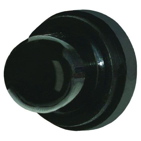 Push Button Reset-Only Circuit Breaker Waterproof Boot - Black