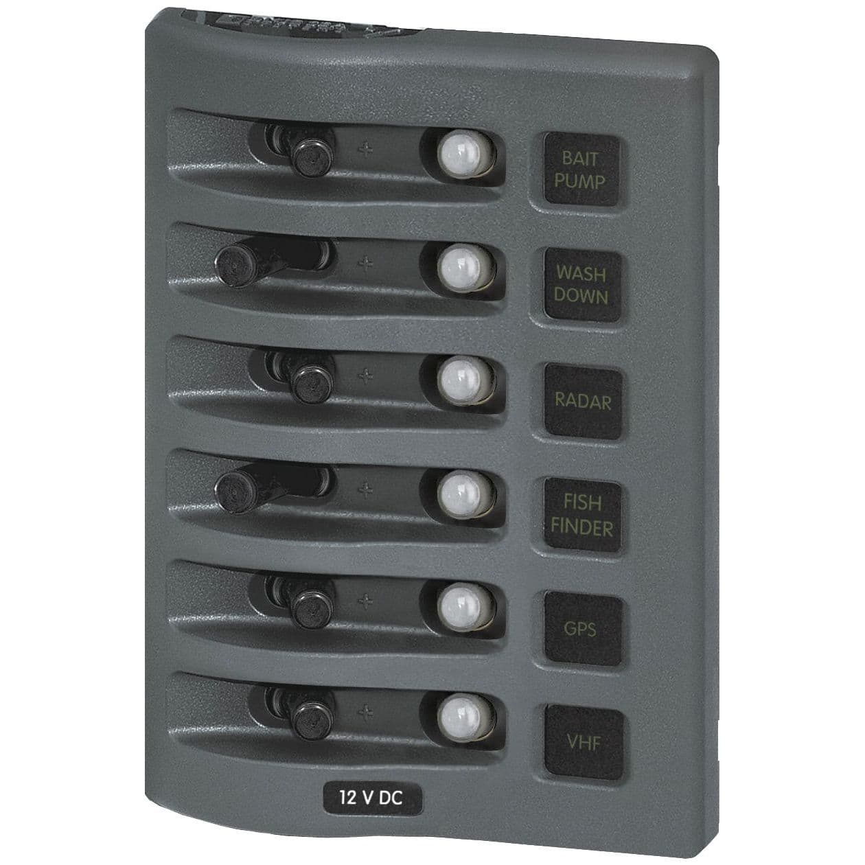 WeatherDeck™ Waterproof Circuit Breaker Panel (6 Positions)