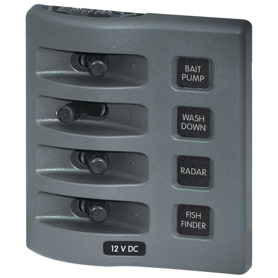 WeatherDeck™ Waterproof Switch Panel (4 Positions)