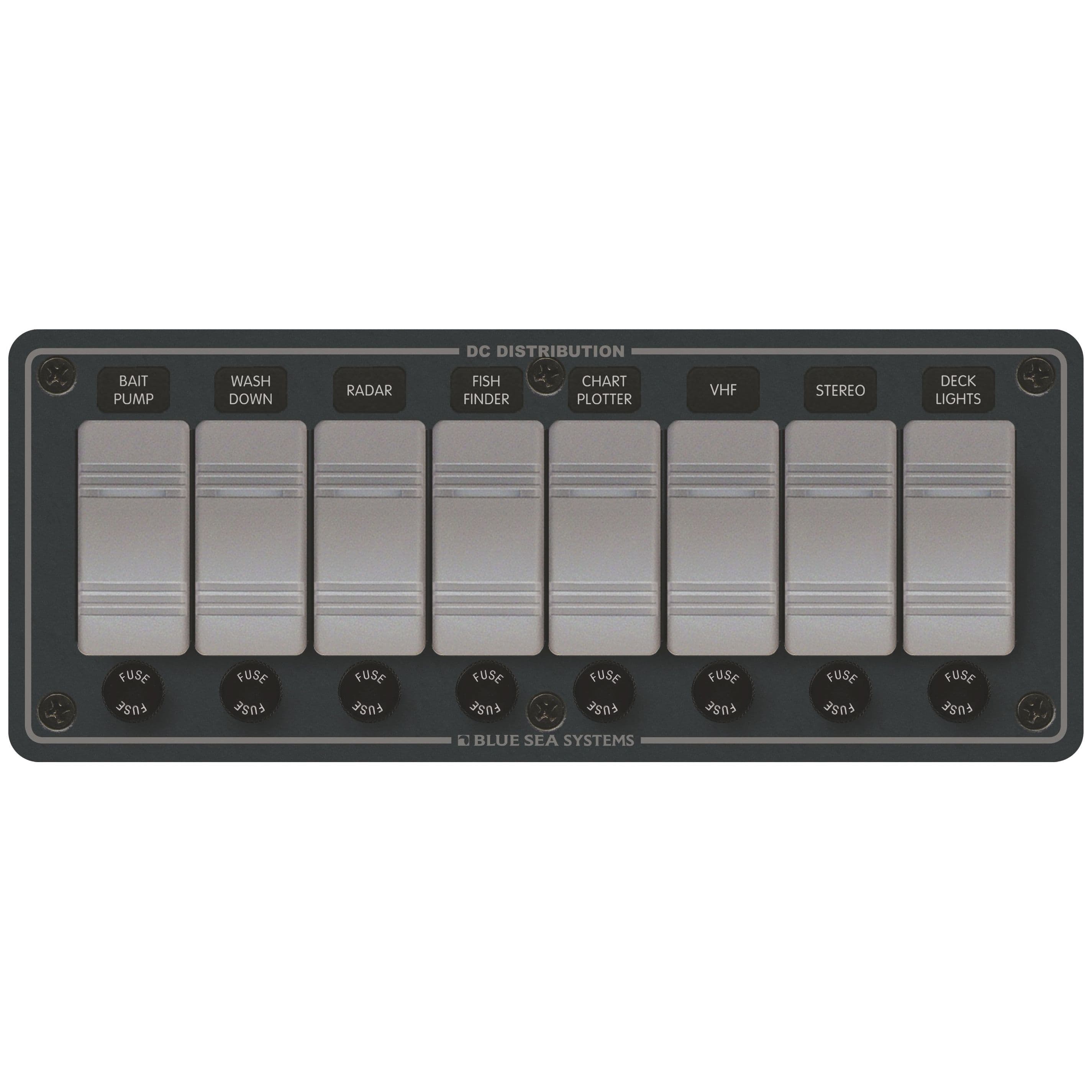 Contura Switch Water Resistant Fuse Panel (8 Positions)