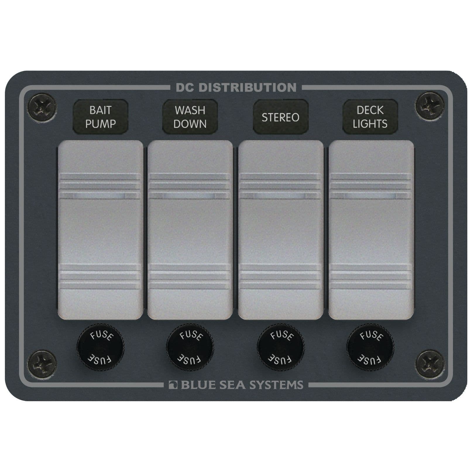 Contura Switch Water Resistant Fuse Panel (4 Positions)