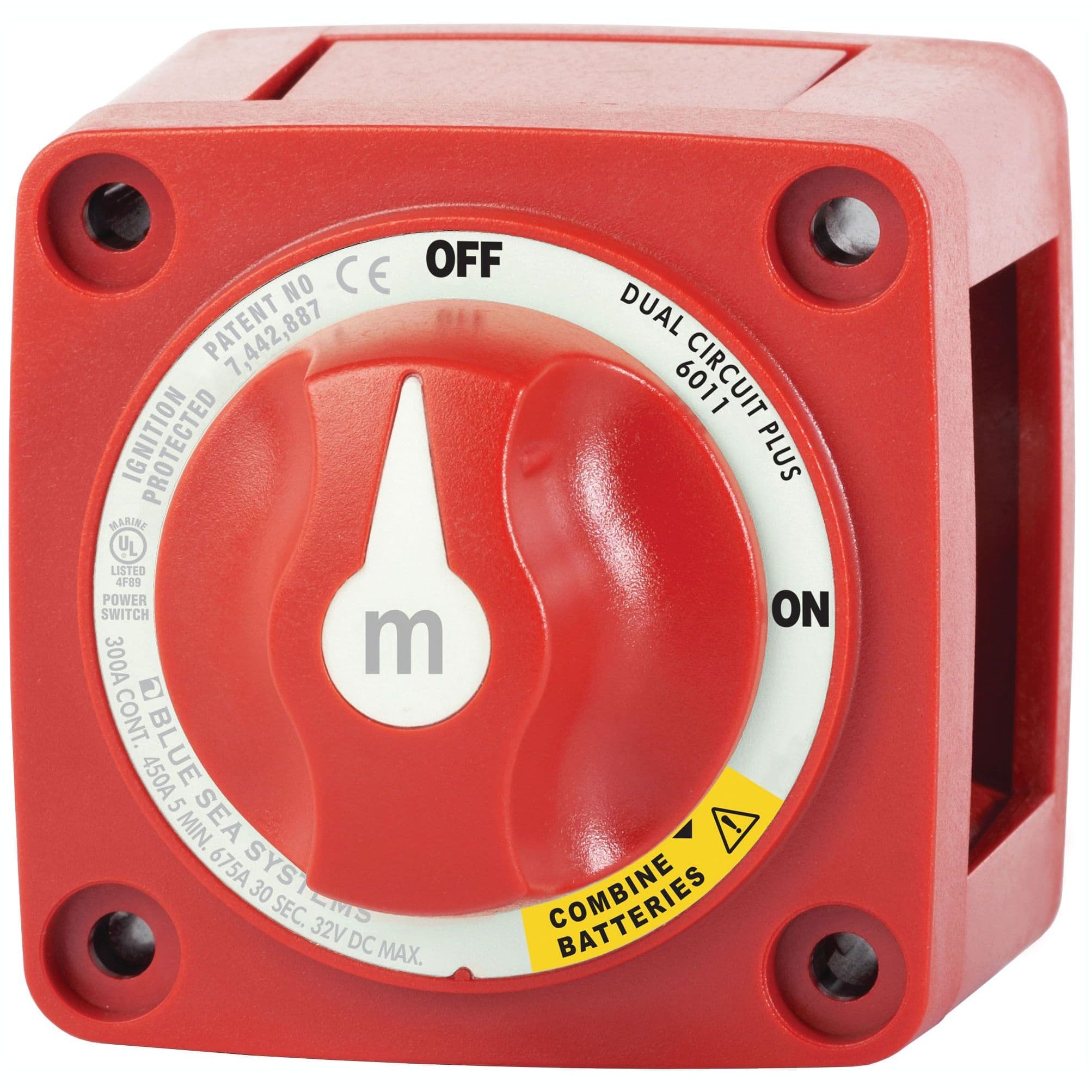 m-Series Mini Dual Circuit Plus™ Battery Switch