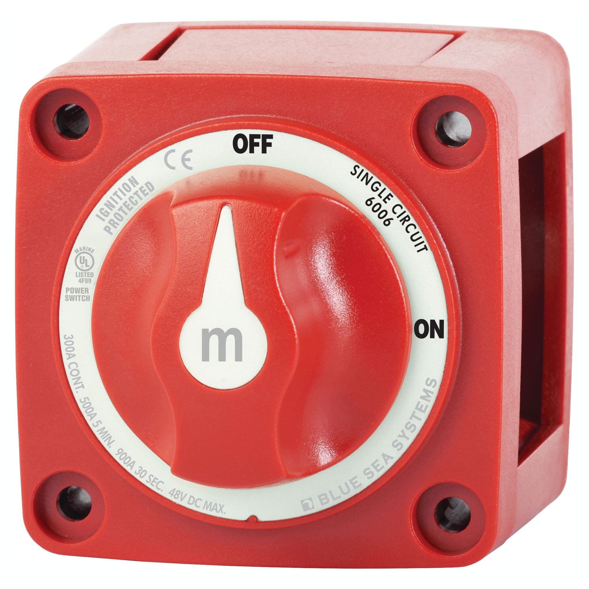 m-Series Mini On/Off Battery Switch with Knob