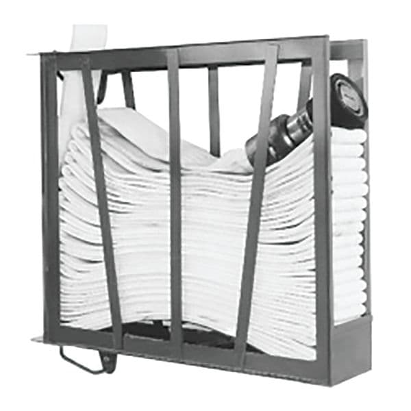 Hump Type Hose Rack (Steel, Red Enamel Finish)