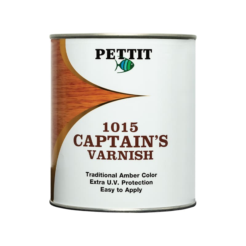 Captain’s Varnish - High Performance (Amber, Quart)