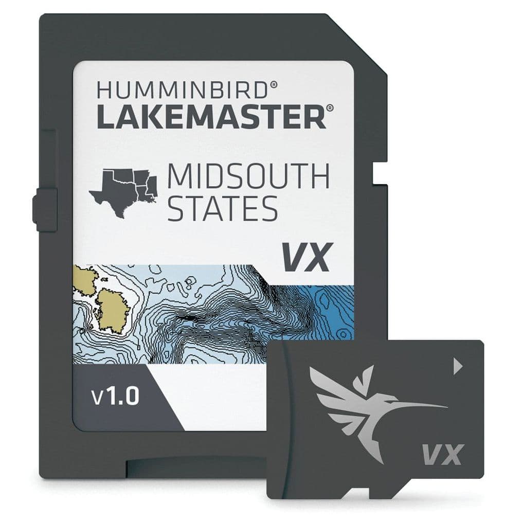 LakeMaster® Digital GPS Maps (VX Technology) - Mid-South - TX, OK, AR, LA, MS