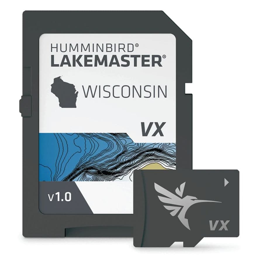 LakeMaster® Digital GPS Maps (VX Technology) - Wisconsin