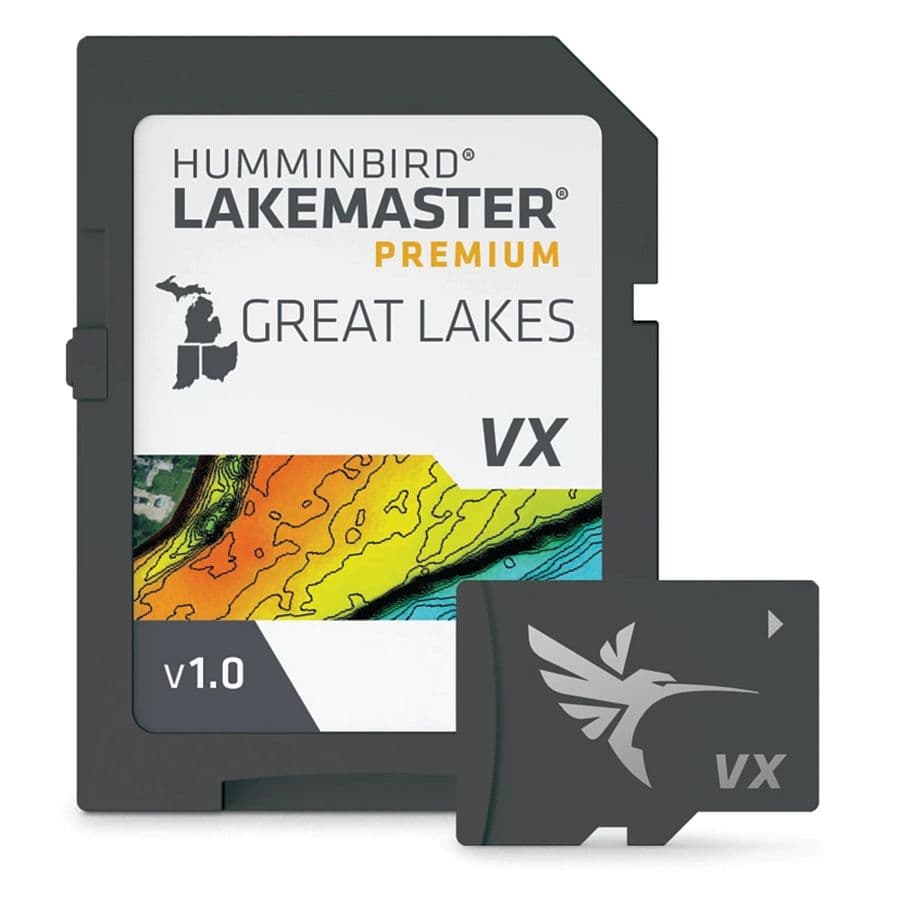 LakeMaster® Premium Digital GPS Maps (VX Technology) - Great Lakes - MI, IN, OH