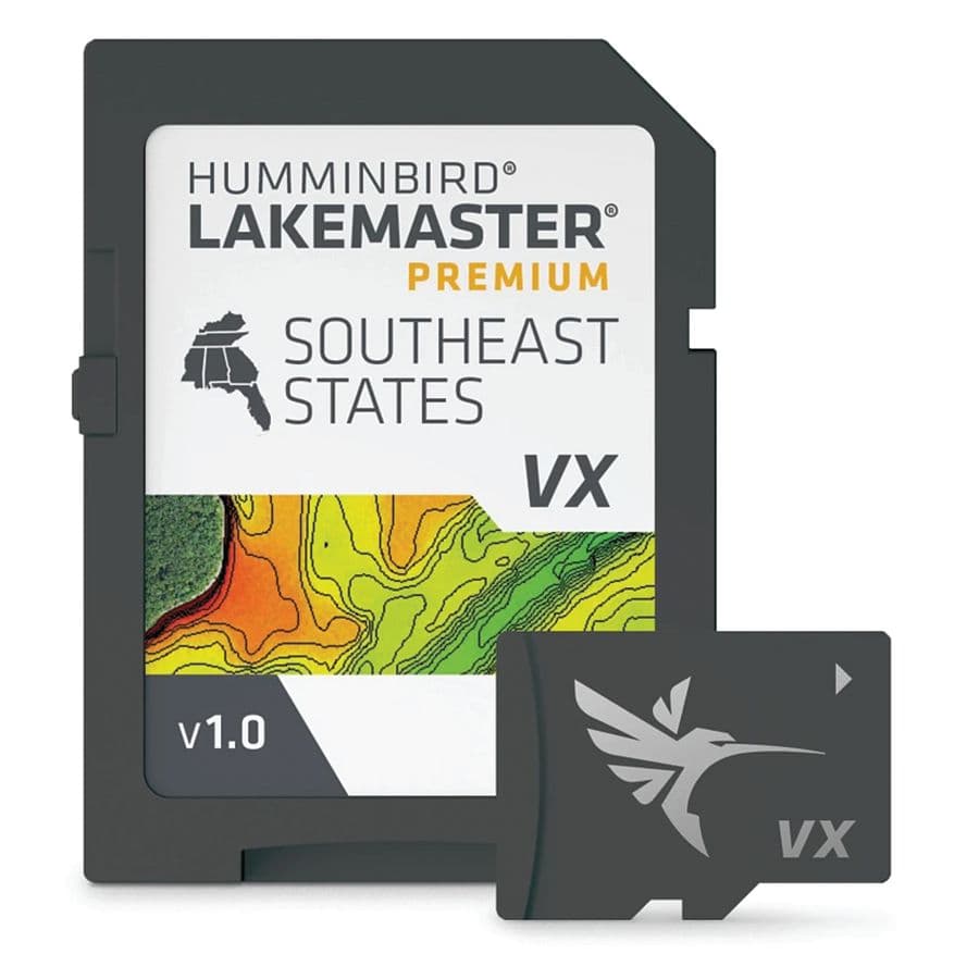 LakeMaster® Premium Digital GPS Maps (VX Technology) - Southeast - AL, FL, GA, KY, MS, TN