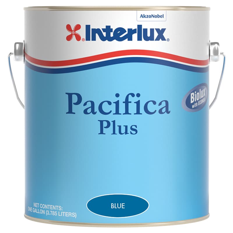 Pacifica® Plus Antifouling Paint with Biolux (Blue, Gallon)