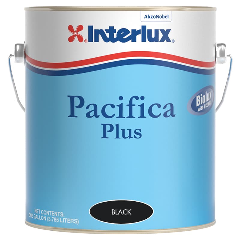 Pacifica® Plus Antifouling Paint with Biolux (Black, Gallon)