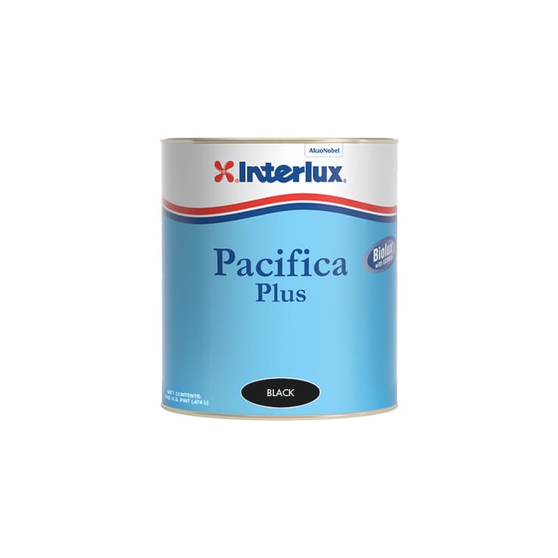 Pacifica® Plus Antifouling Paint with Biolux (Black, Pint)