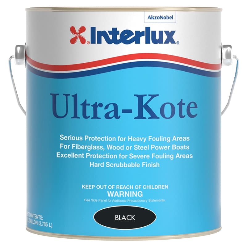 Ultra-Kote® Antifouling Paint with Biolux (Black, Gallon)