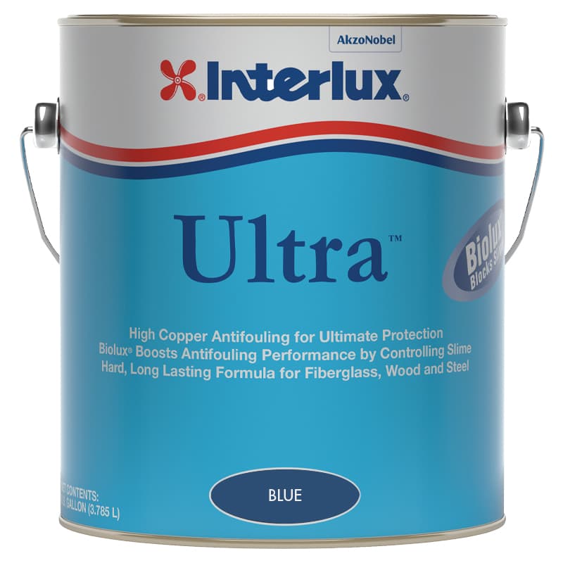 Ultra™ Antifouling Paint with Biolux (Blue, Gallon)