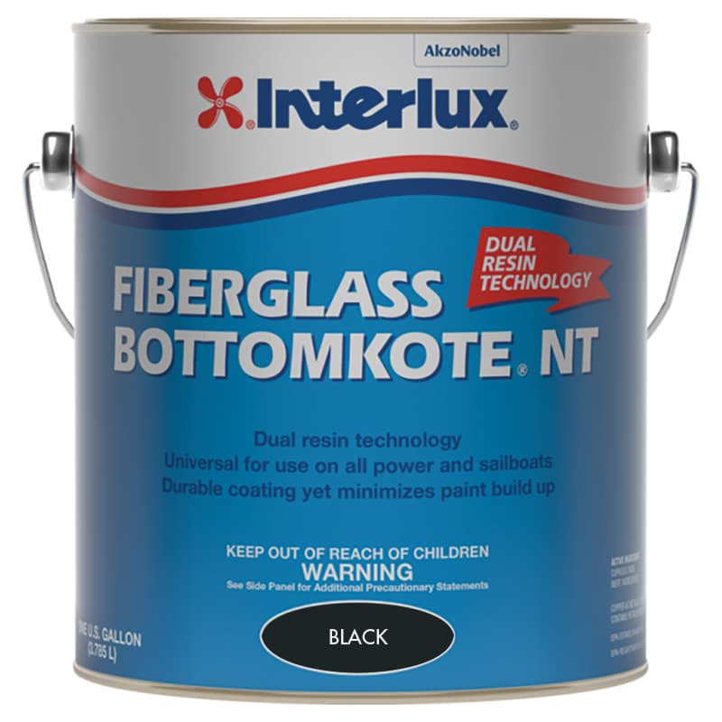 Fiberglass Bottomkote® NT Antifouling Paint (Black, Gallon)