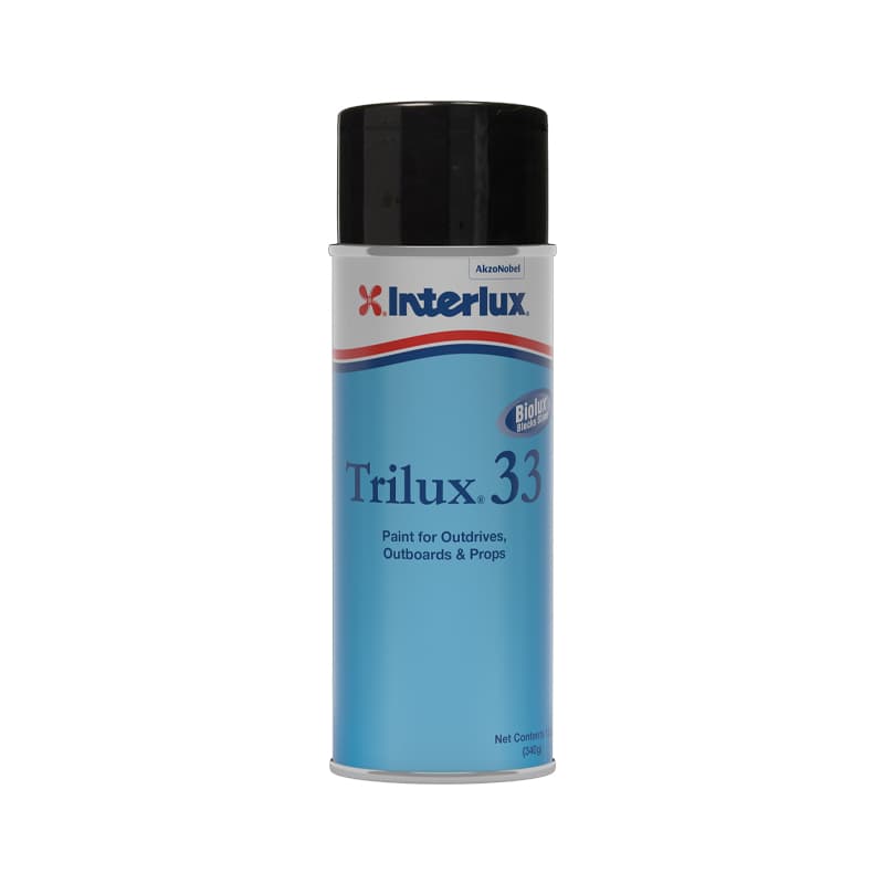 Trilux® 33 Antifouling Paint with Biolux (Black, Aerosol 12 oz.)