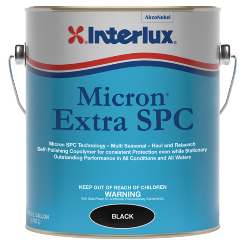 Micron® Extra SPC Antifouling Paint (Black, Gallon)
