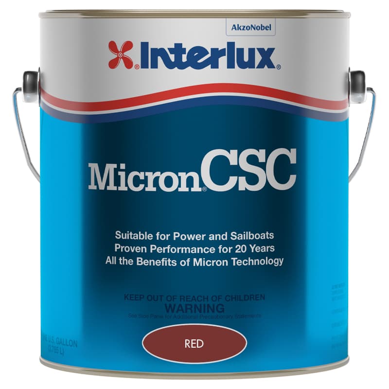 Micron® CSC Multi-Season Antifouling Paint (Red, Gallon)
