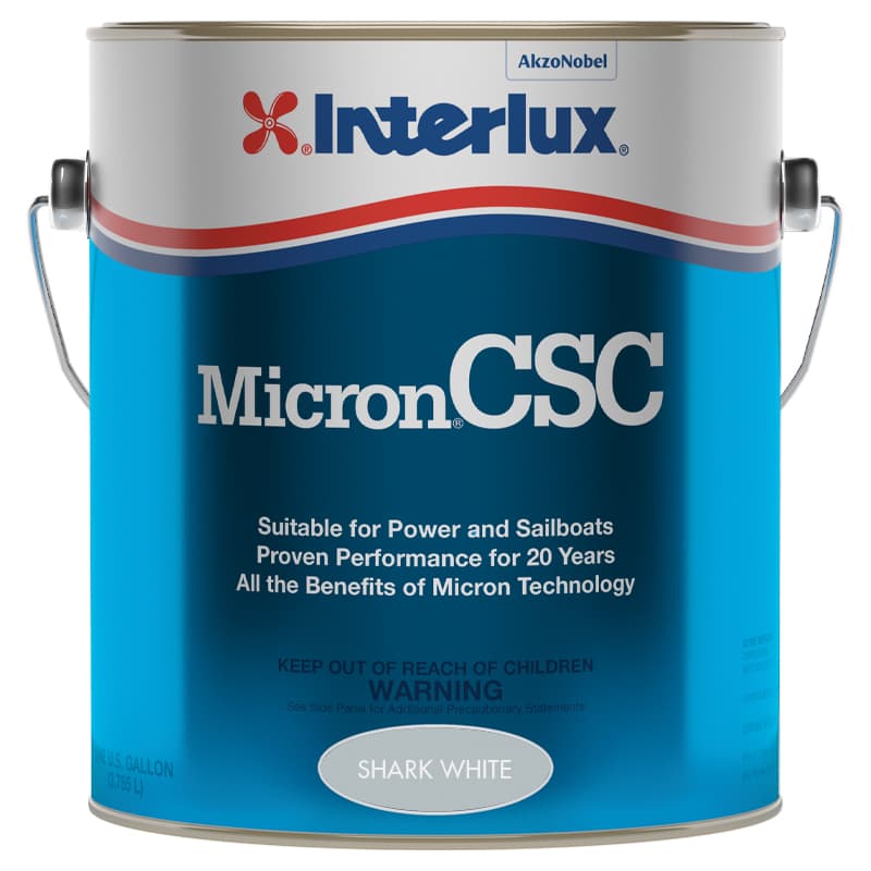 Micron® CSC Multi-Season Antifouling Paint (Shark White, Gallon)