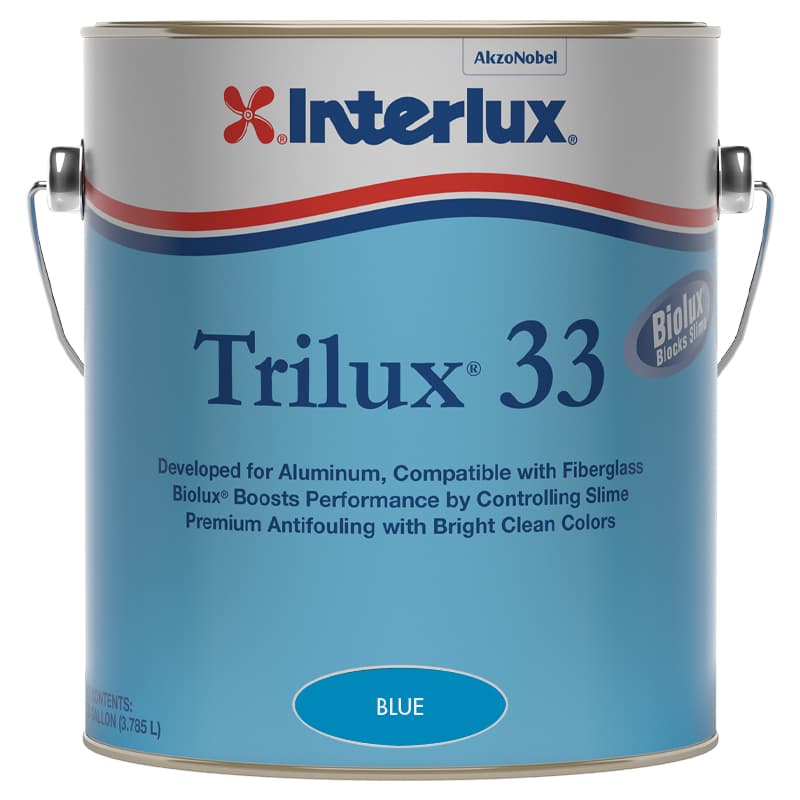 Trilux® 33 Antifouling Paint with Biolux (Blue, Gallon)