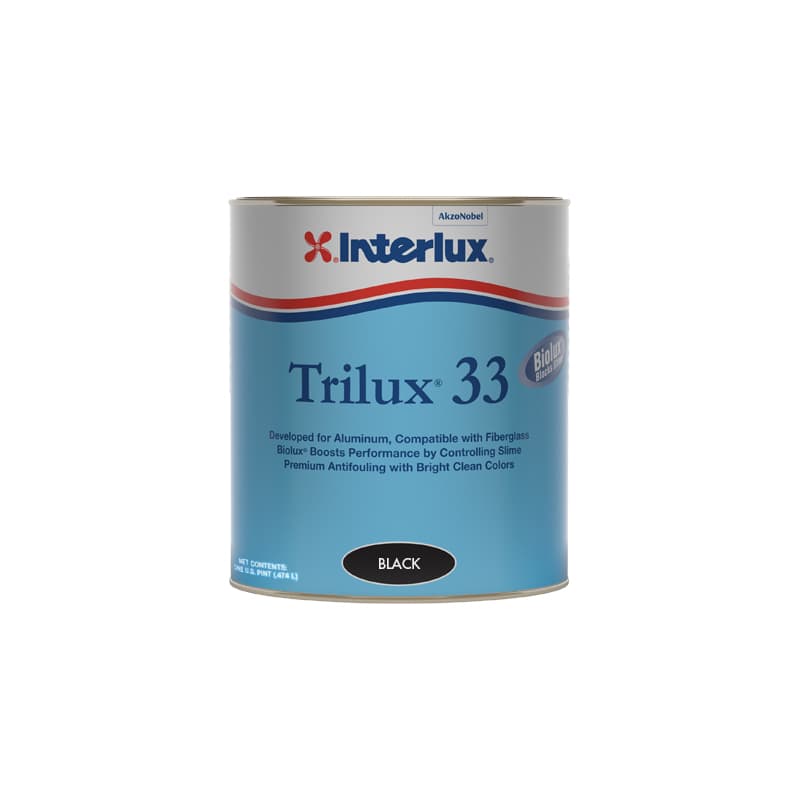 Trilux® 33 Antifouling Paint with Biolux (Black, Pint)