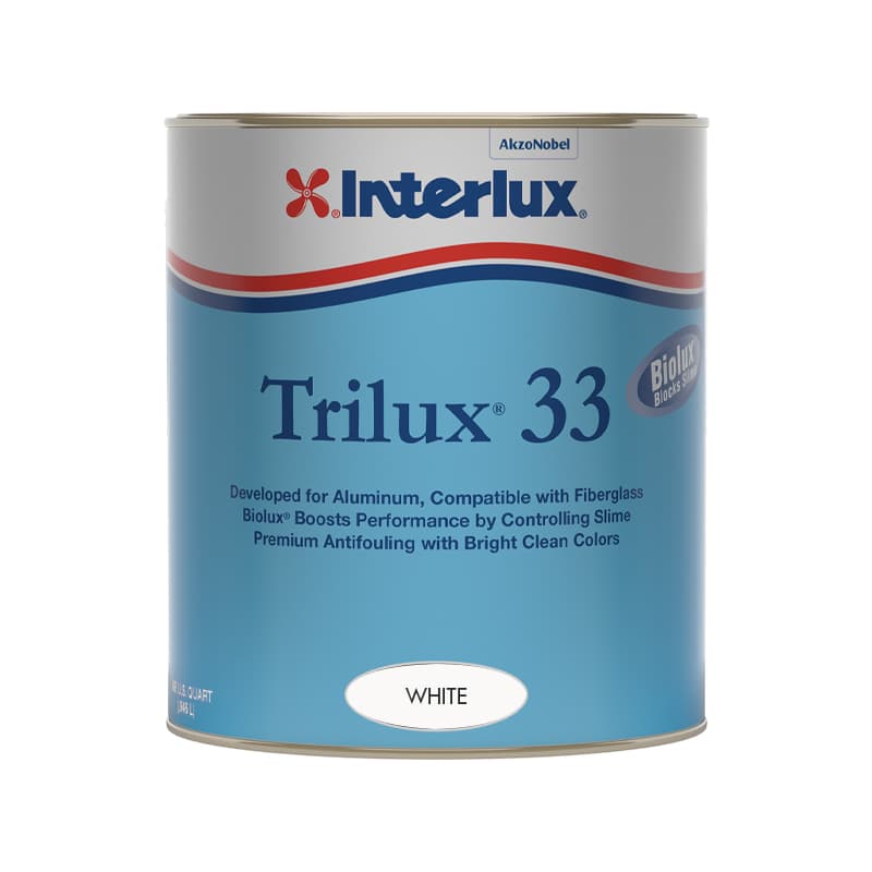 Trilux® 33 Antifouling Paint with Biolux (White, Quart)