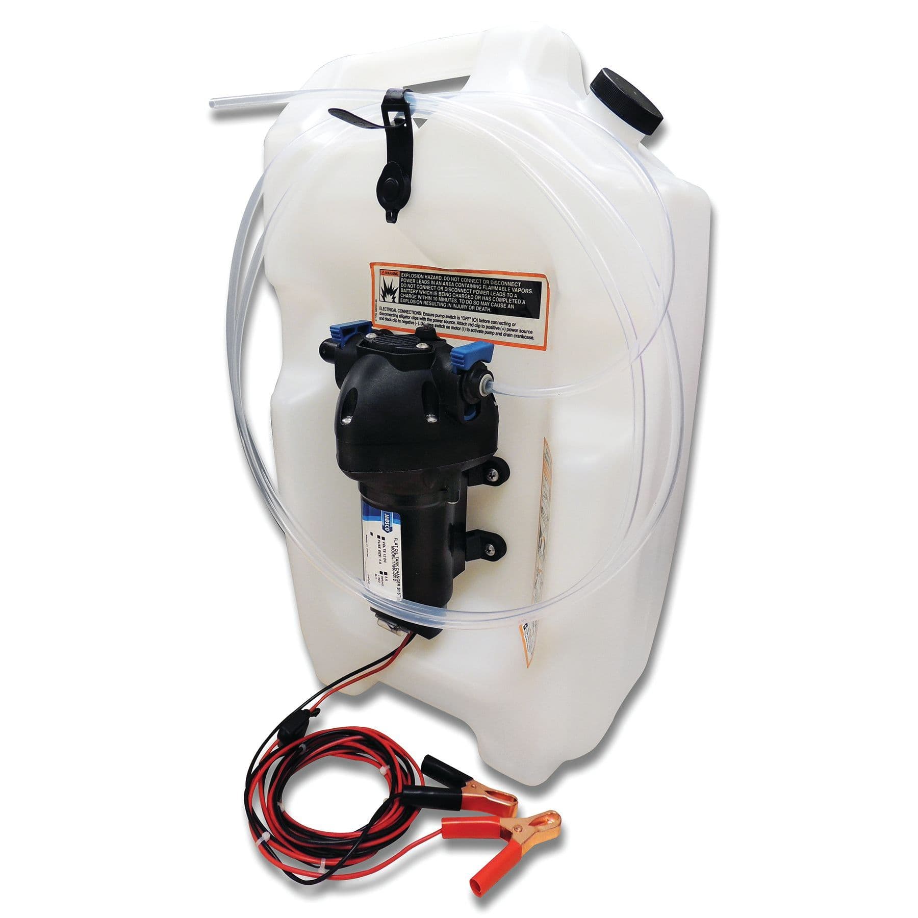 Flat Tank Oil Changer System