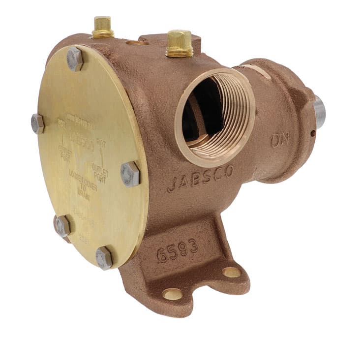 Flexible Impeller Pedestal Pump Short Shaft f/Caterpillar Engines (44.4 GPM)