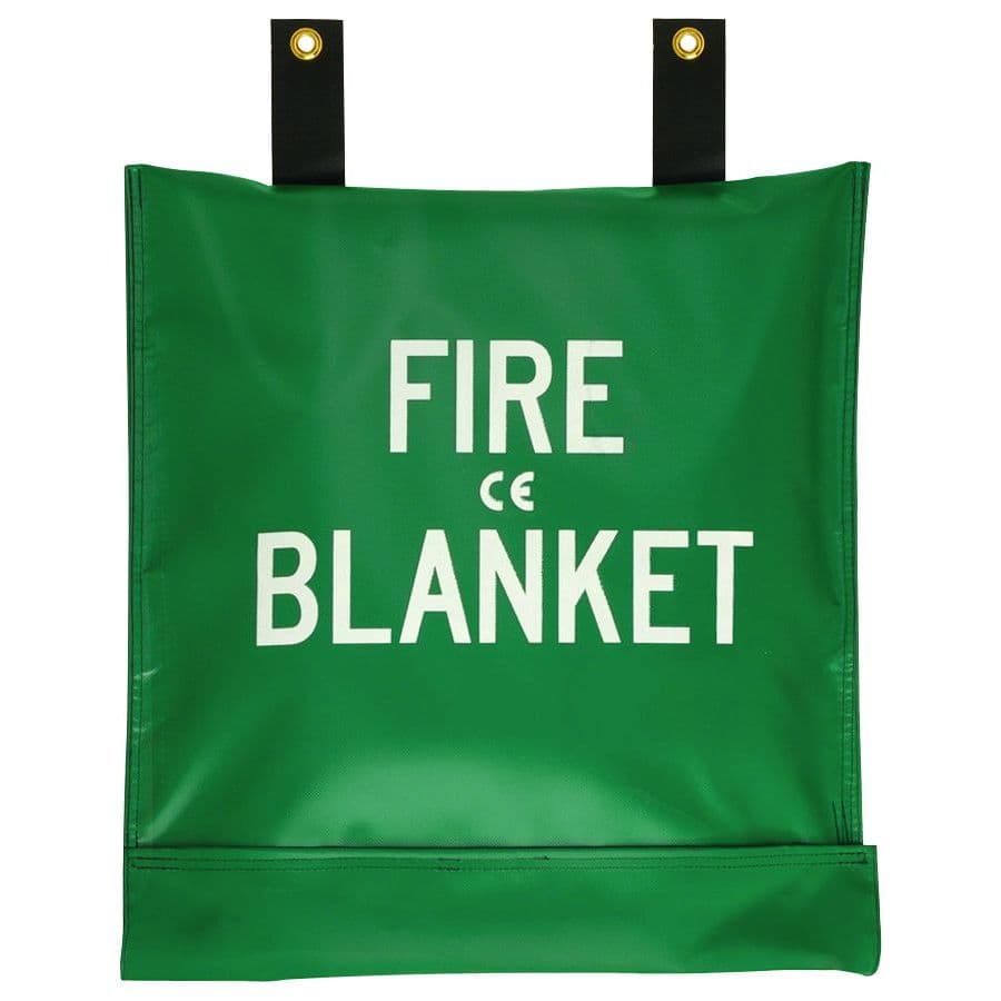 Fire Blanket with Vinyl Coated Nylon Bag
