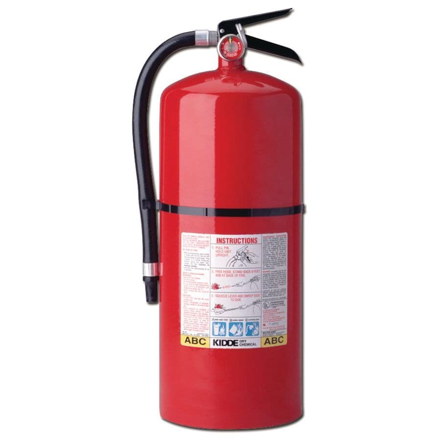 ProLine 6-A Multipurpose Dry Chemical Fire Extinguisher - Impact Resistant Steel Cylinder