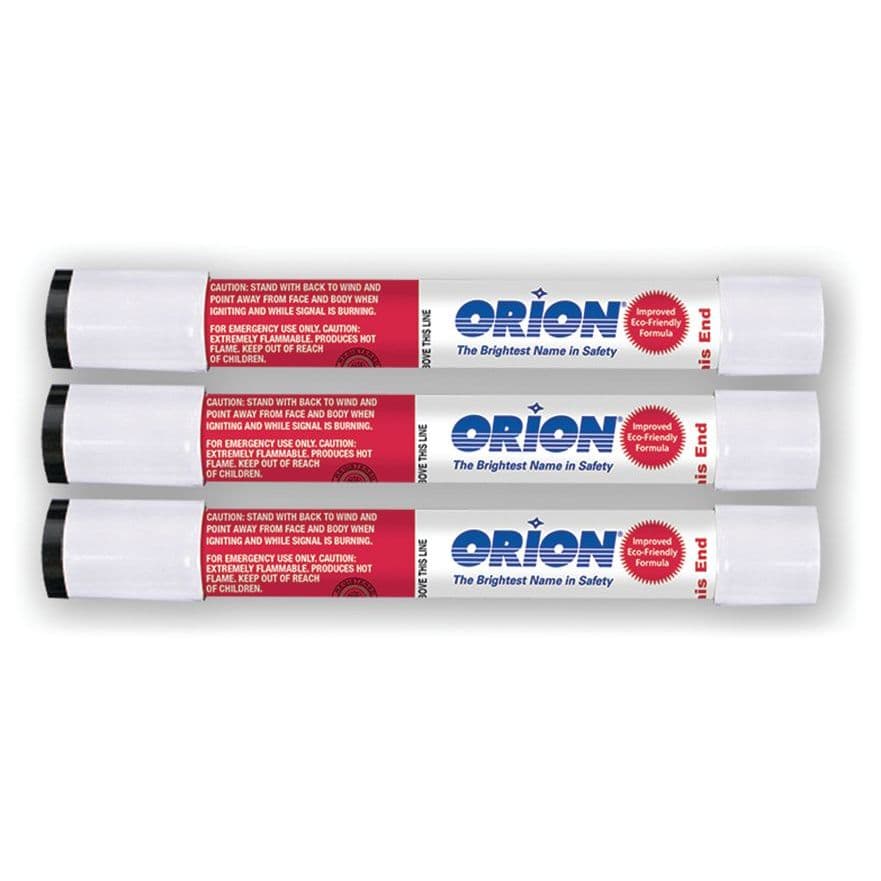 Handheld Red Signal Flares (3 Pack)