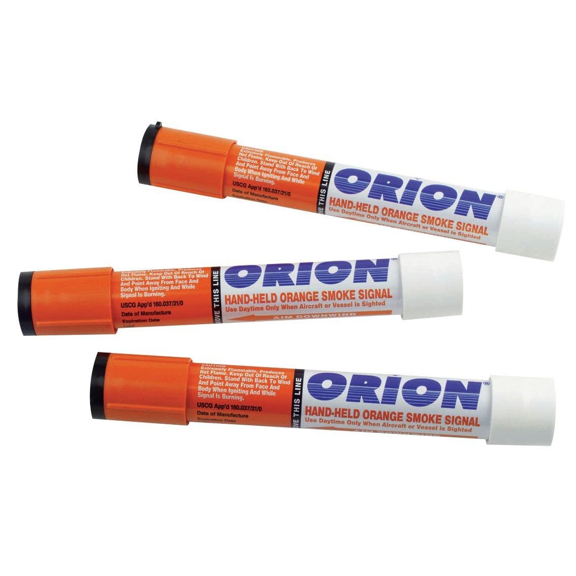 Orange Smoke Handheld Signal (Case of 6)
