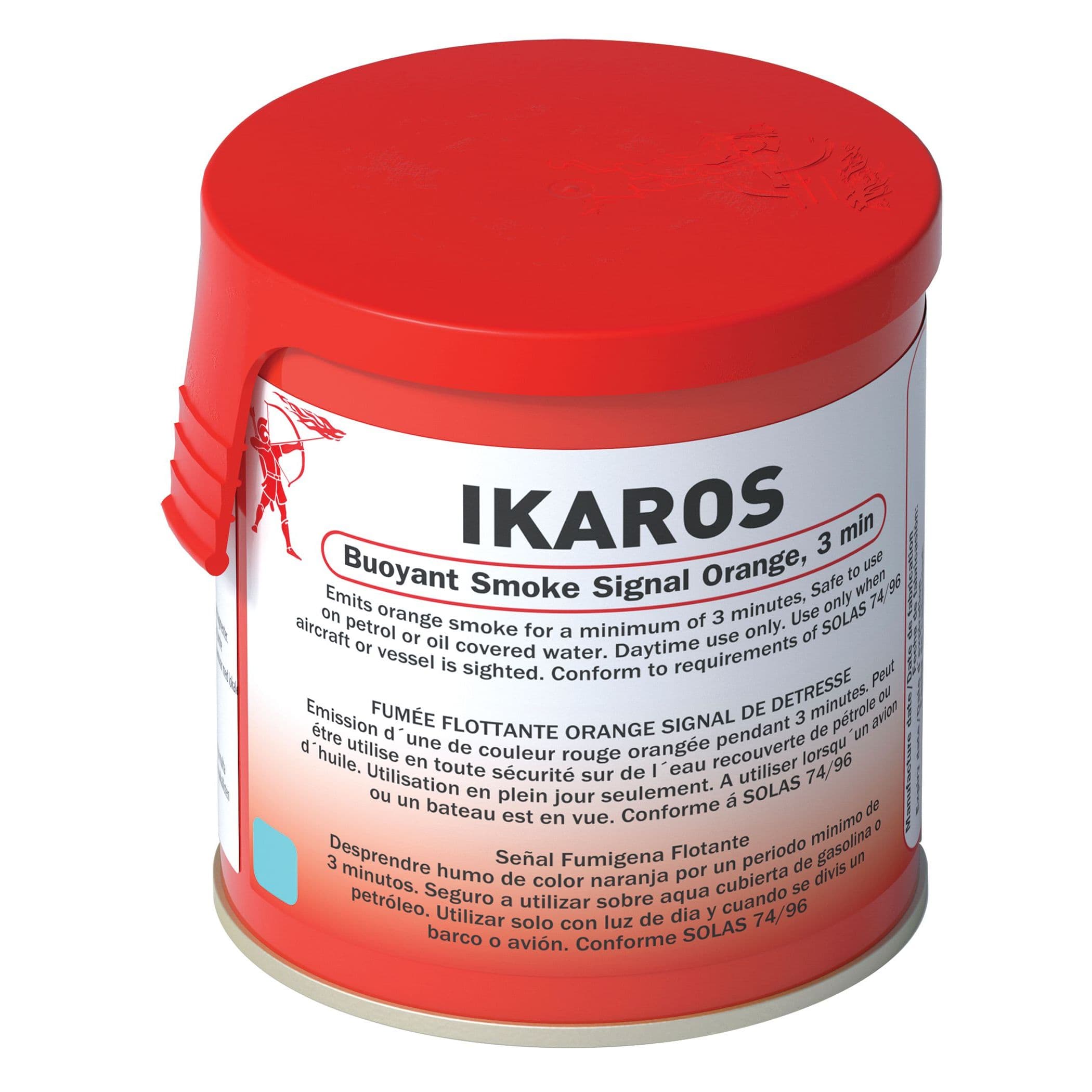 IKAROS 3 Minute Buoyant Orange Smoke Signal