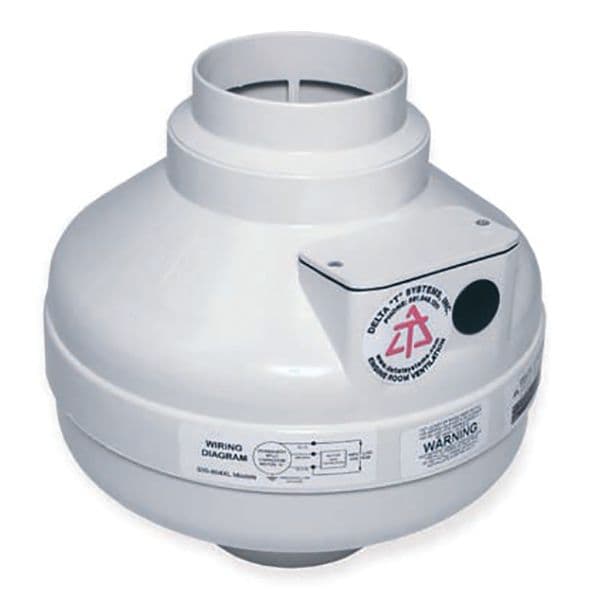 A/C Inline Duct Fan (4” Diameter, 115 volt)