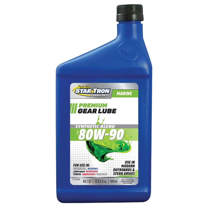 Premium Marine Gear Lube Synthetic Blend - SAE 80W-90 (Quart)