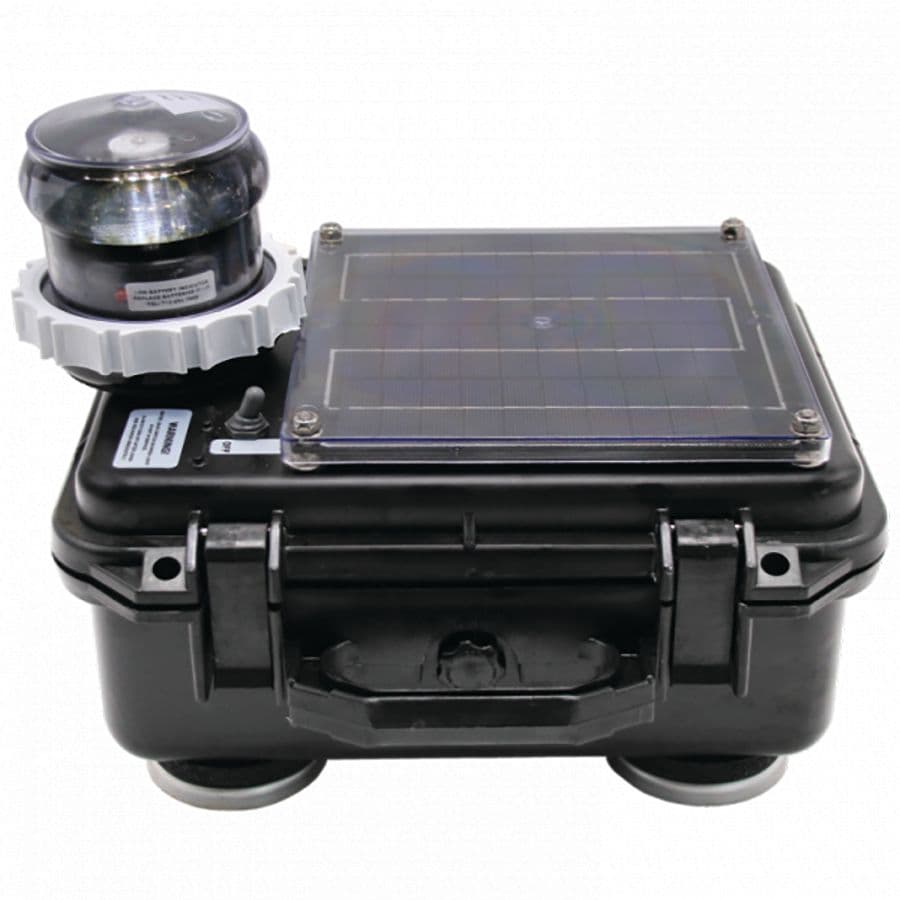 L.E.D. Solar Barge Navigation Light Kit