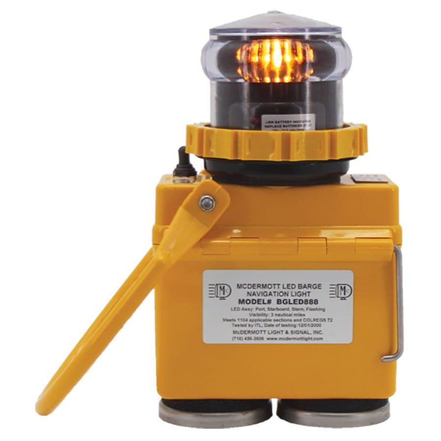 L.E.D. Barge Navigation Light - Hazardous Locations (Amber - Class 1, Div 2)