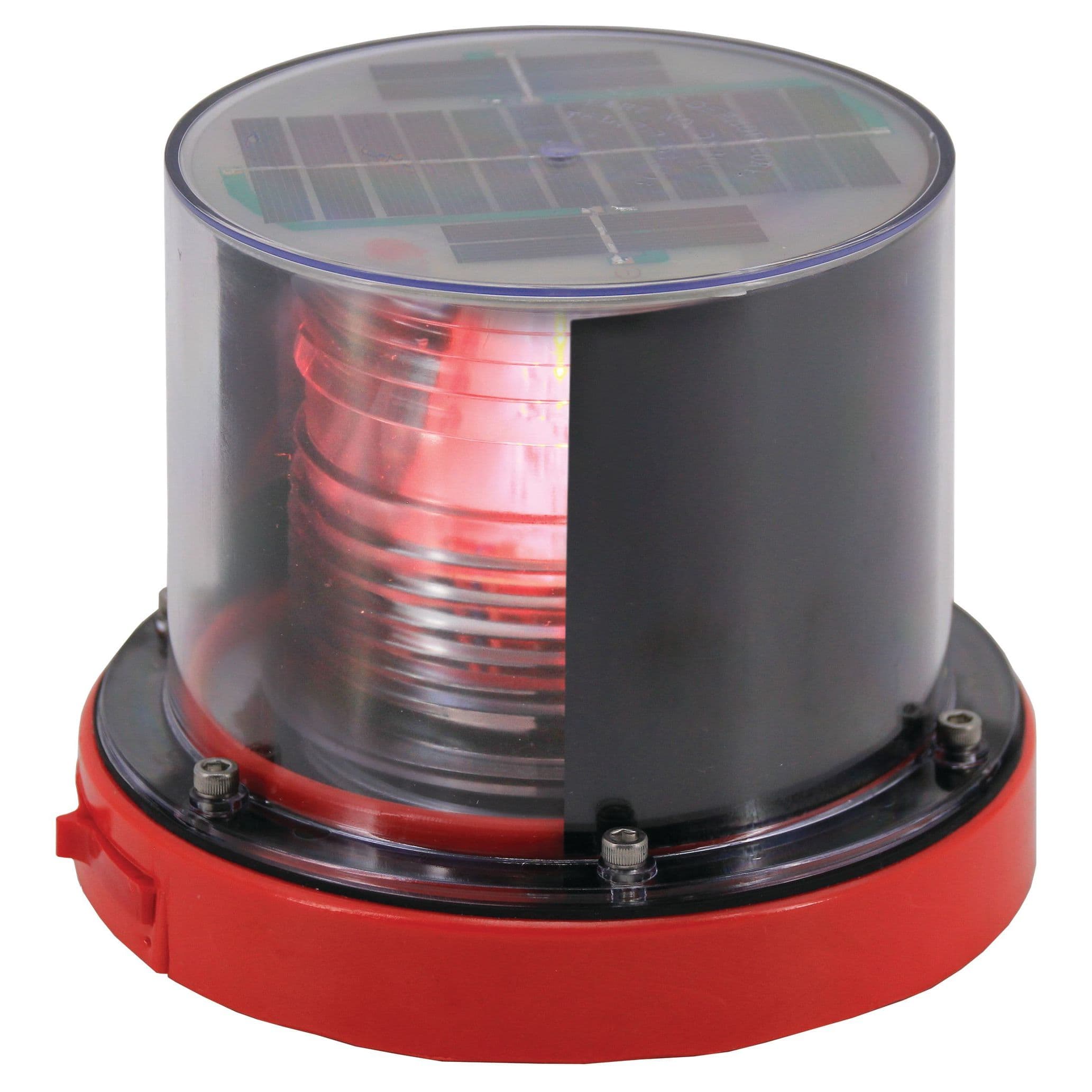 Tophat Series L.E.D. Solar Barge Light (Port Side)