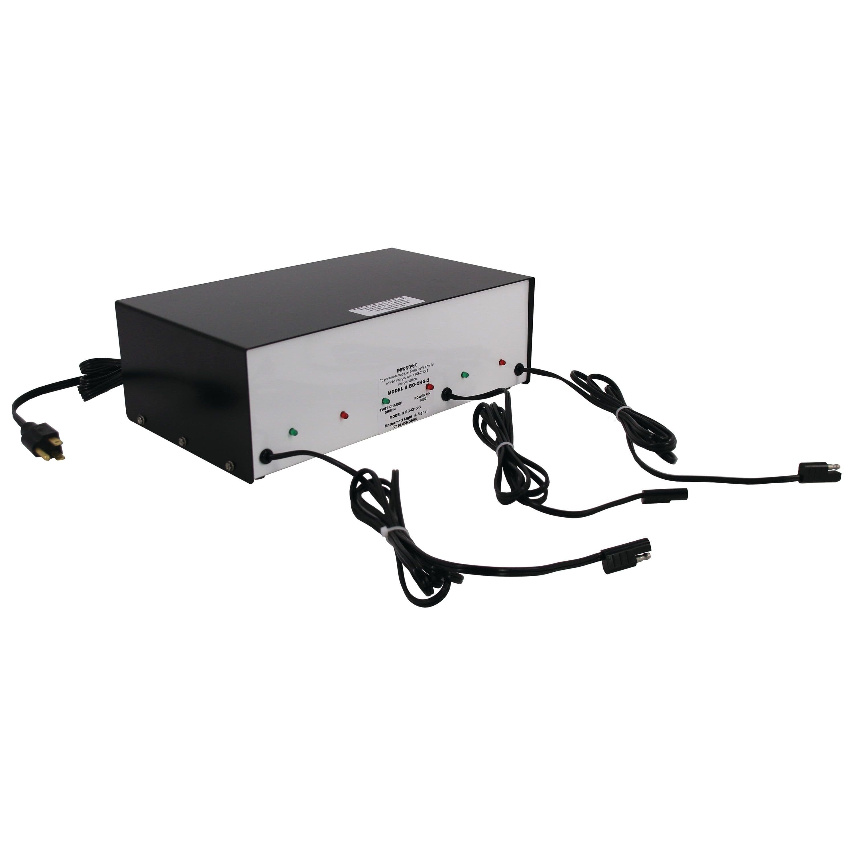 L.E.D. Barge Navigation Light 3 Station Multi-charger