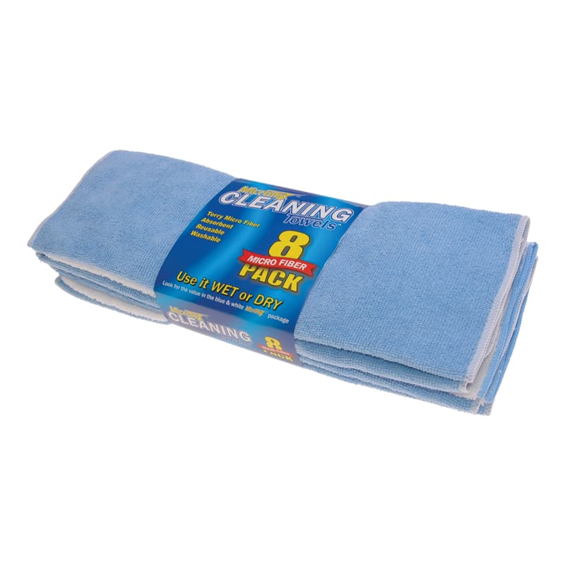 Terry Micro Fiber Towels (12" x 12")
