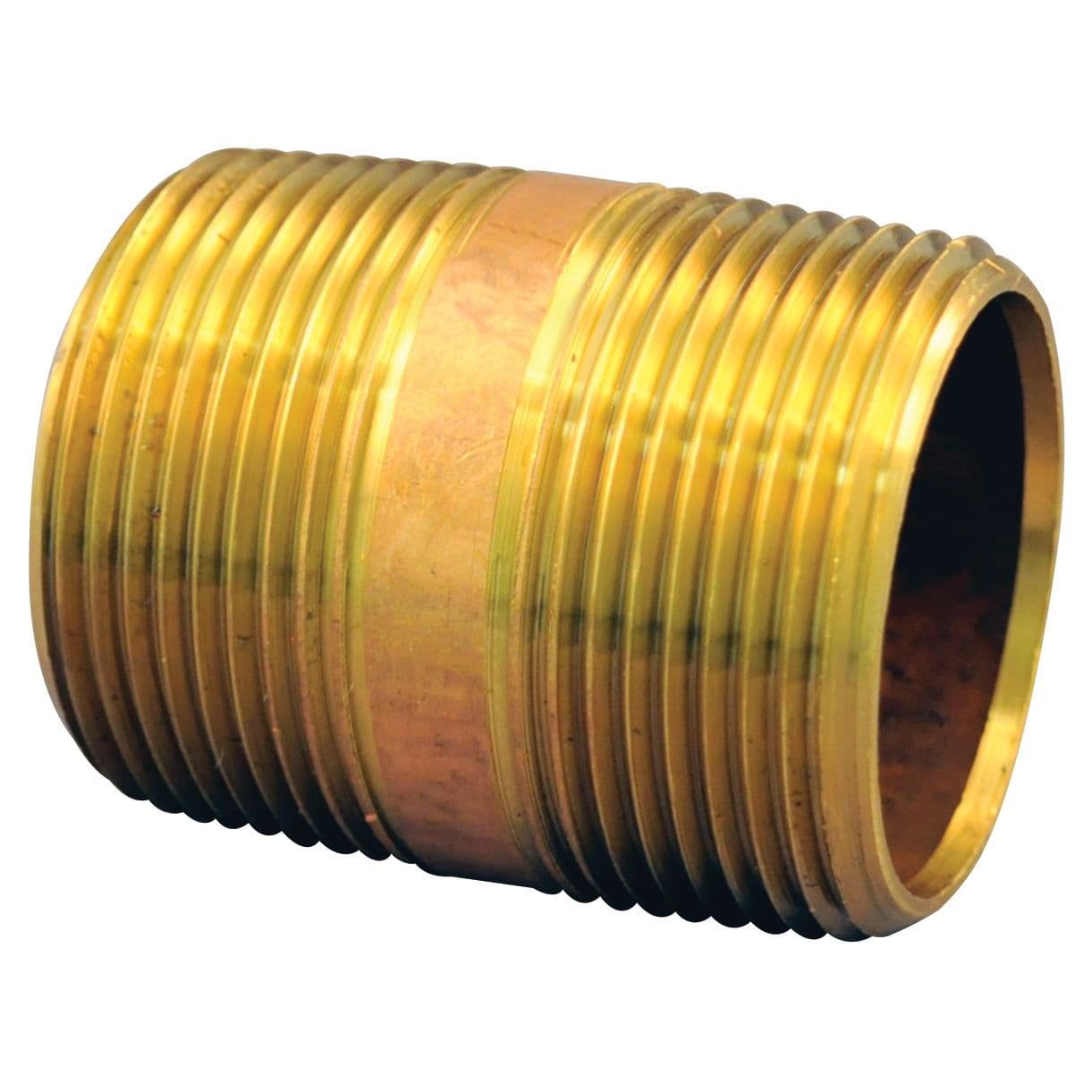 Brass Pipe Nipples (1-1/2” NPT, Close)