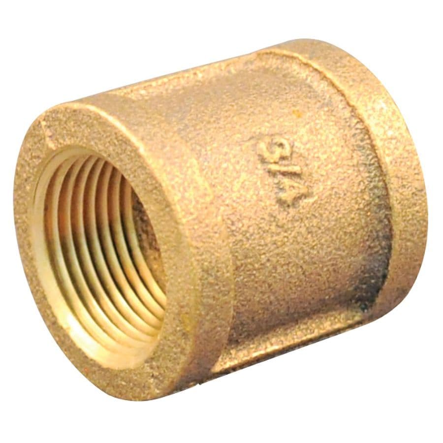 Brass Pipe Couplings (1/2” NPT)