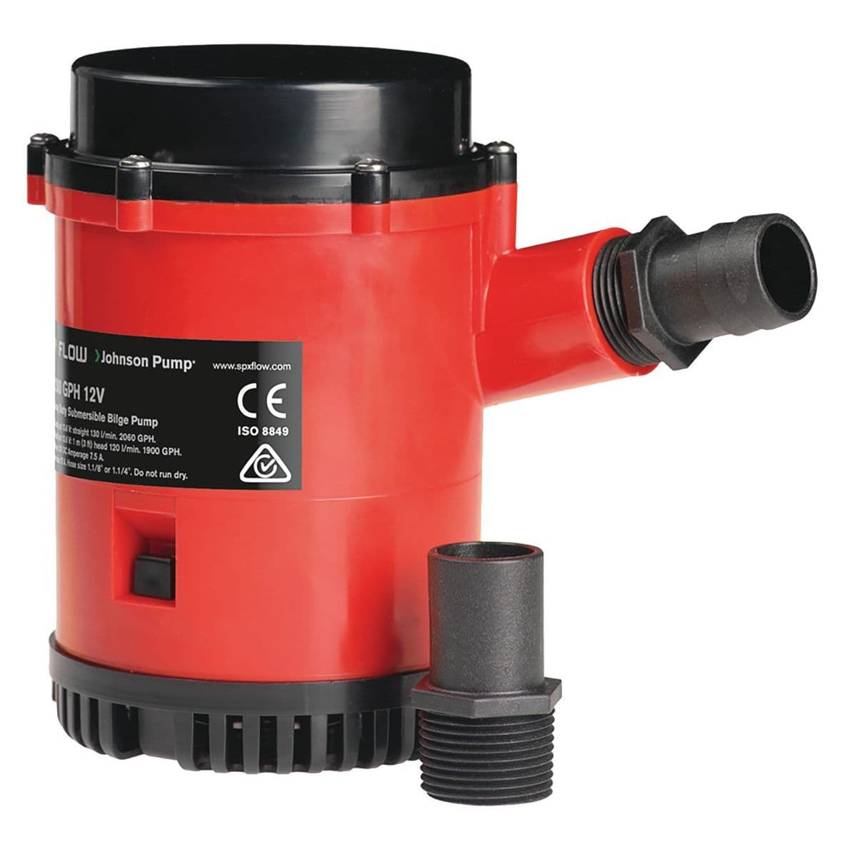 Heavy Duty Non-Automatic Submersible Bilge Pump (2,200 GPH)