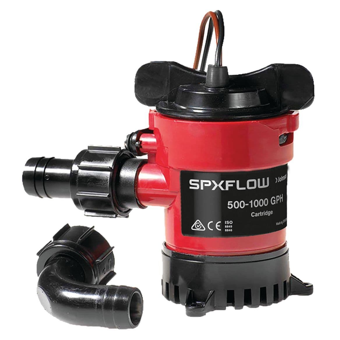 Non-Automatic Submersible Cartridge Bilge Pump (500 GPH)