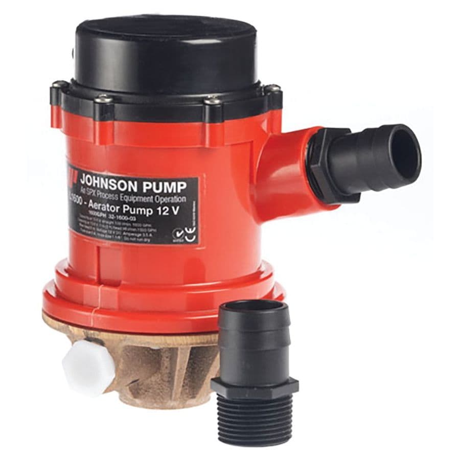 Pro Series Livewell/Baitwell - Aerator Pump (1,600 GPH)