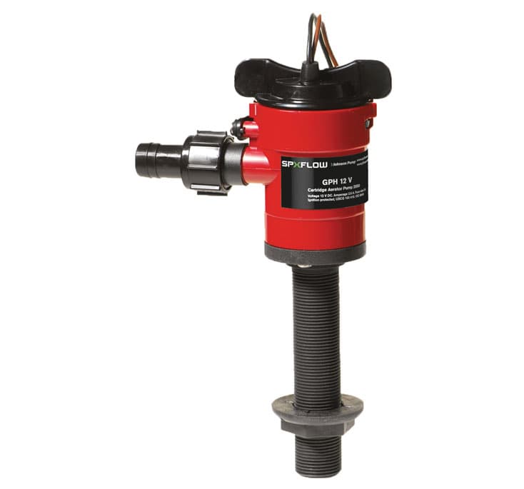 Cartridge Aerator Pump -Straight (1,000 GPH)